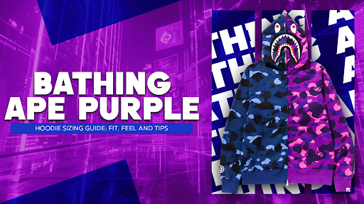Purple Bathing Ape Hoodie