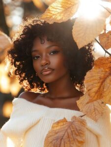 Glam Look With Curly Wigs