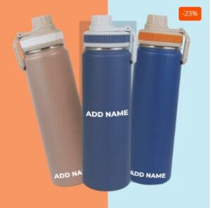 customized water bottle with names
