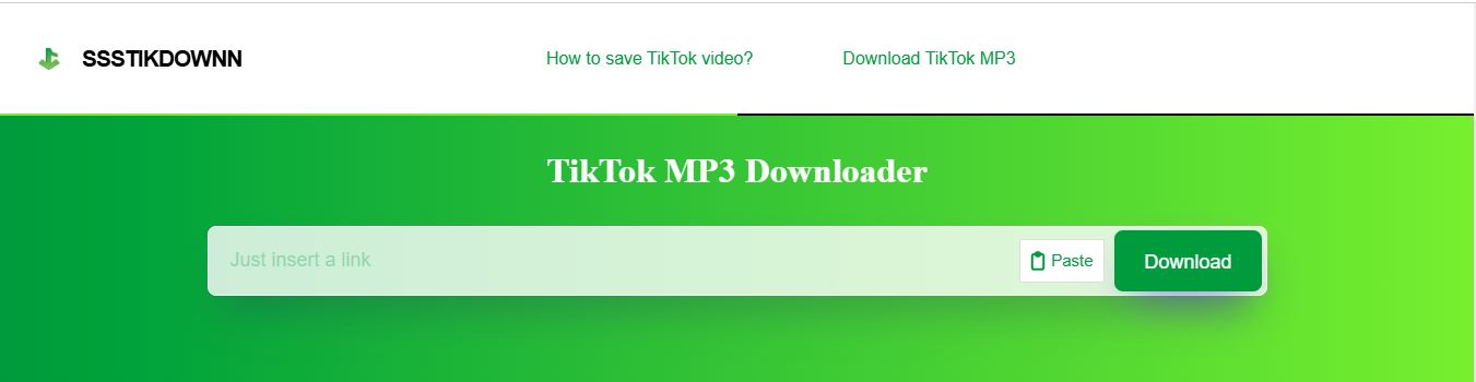 tiktok to mp3 downloader