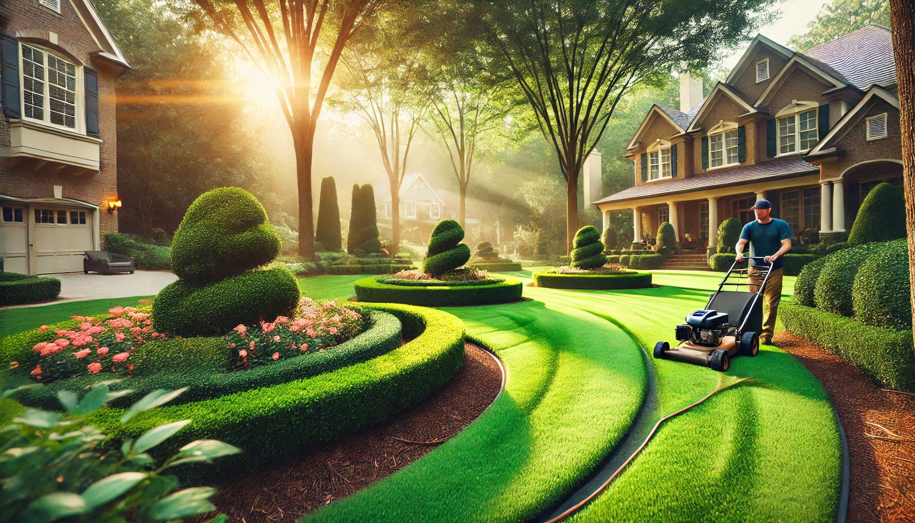 Professional lawn care in Forest Park