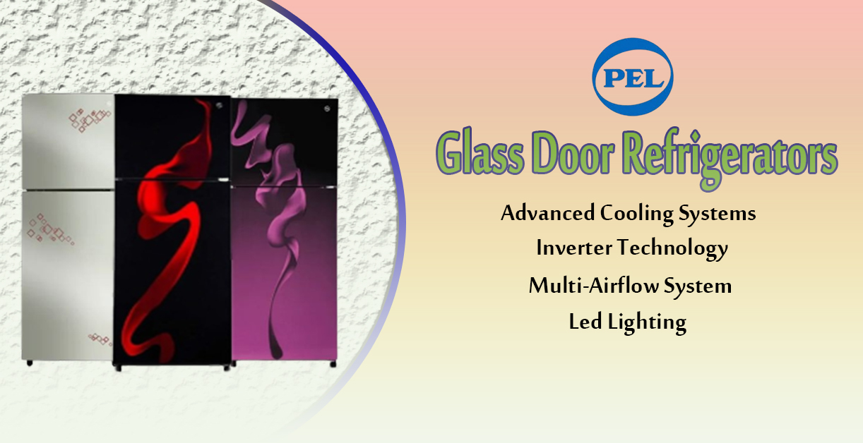 PEL Glass Door Refrigerator