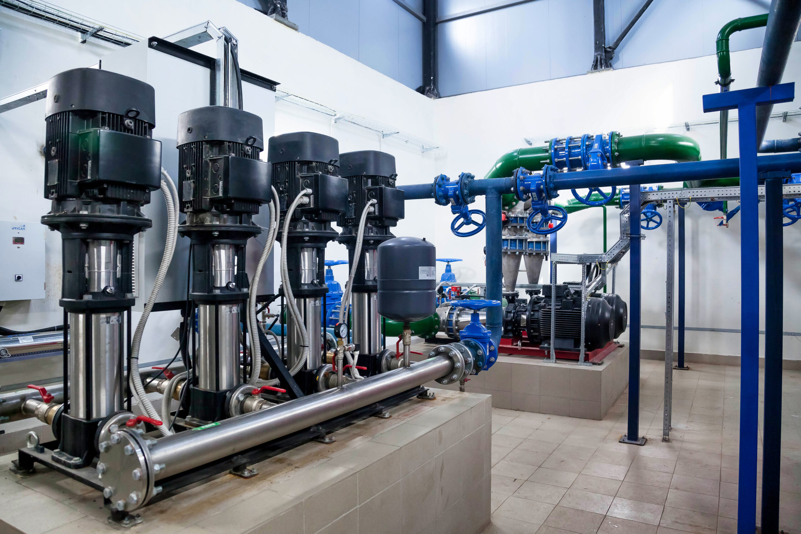 Vertical pumps
