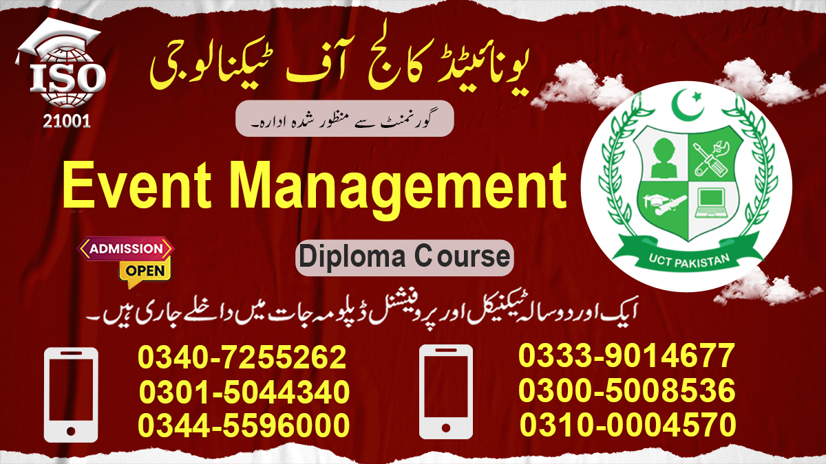 Event Management Course In Rawalpindi Islamabad