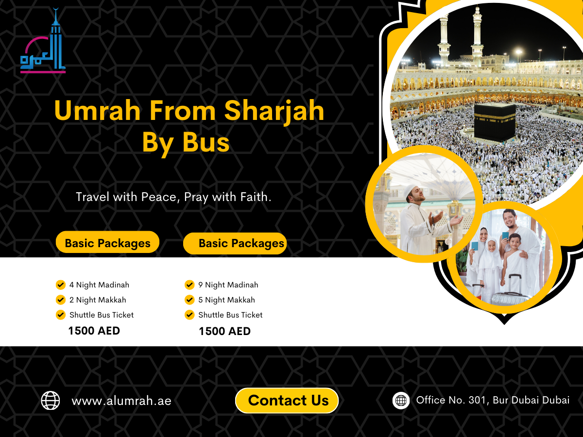 Bus Umrah Package From Sharjah