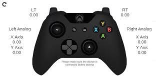 gamepad tester