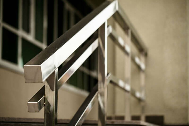 metal handrail