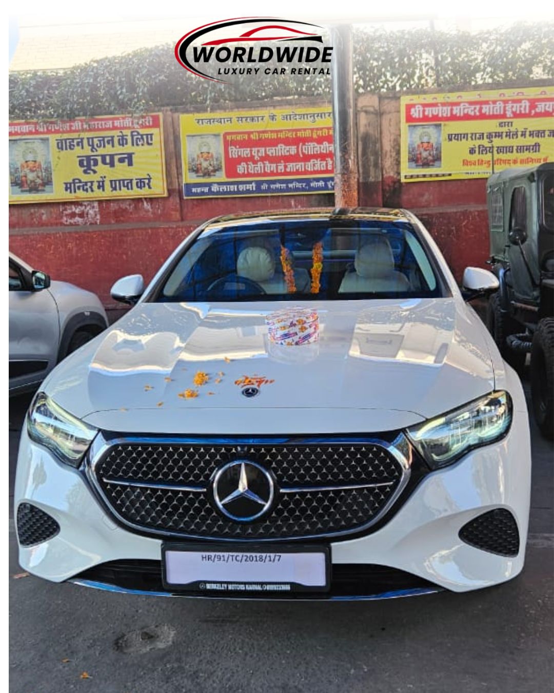Mercedes S Car Class Hire in Jaipur