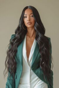 Great Look With Human Hair Lace Front Wigs