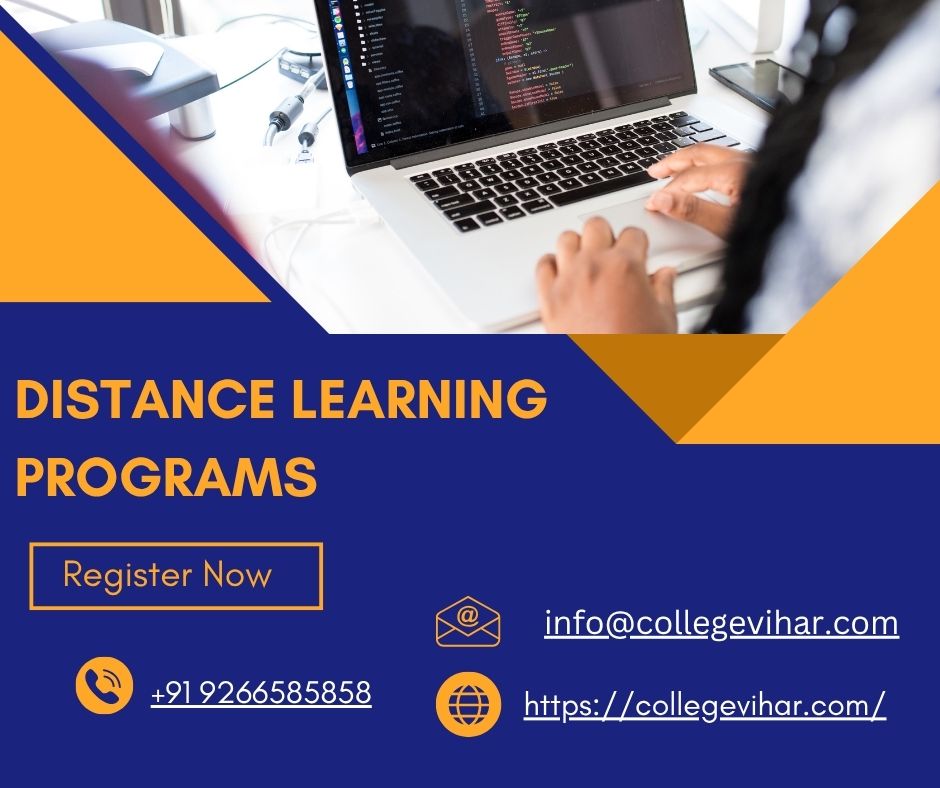 Distance learning programs