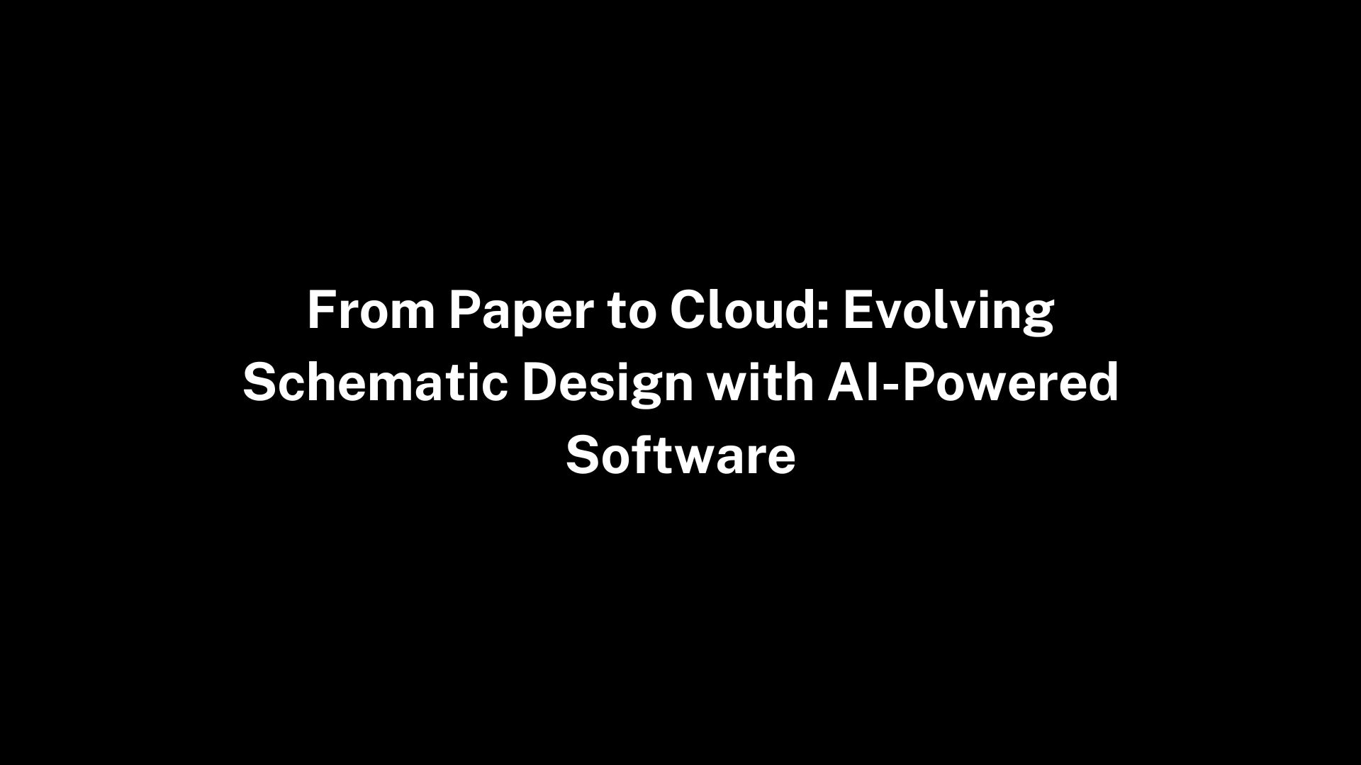 schematic drawing software