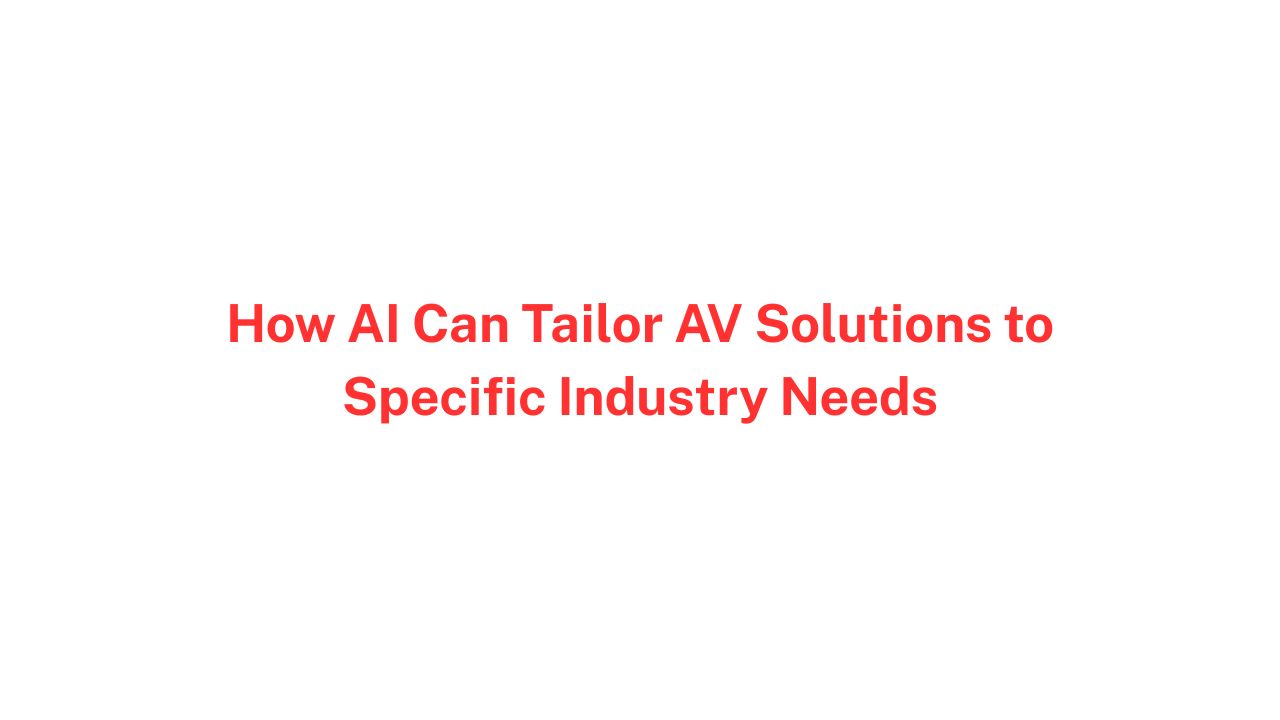 AI-Powered AV Project Insights