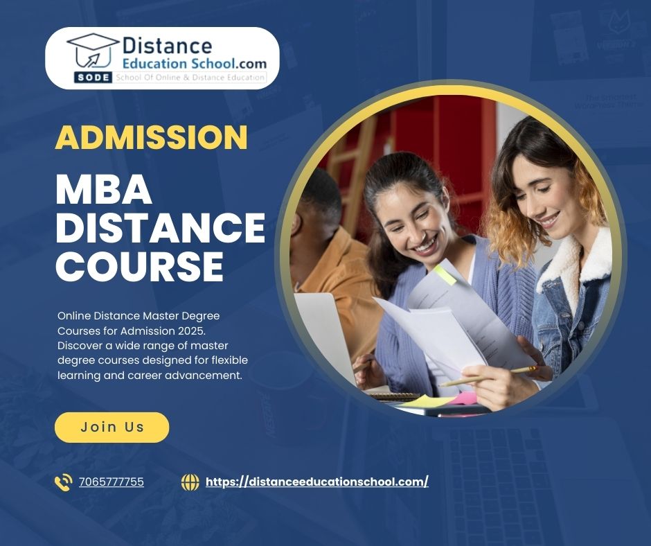 mba distance course