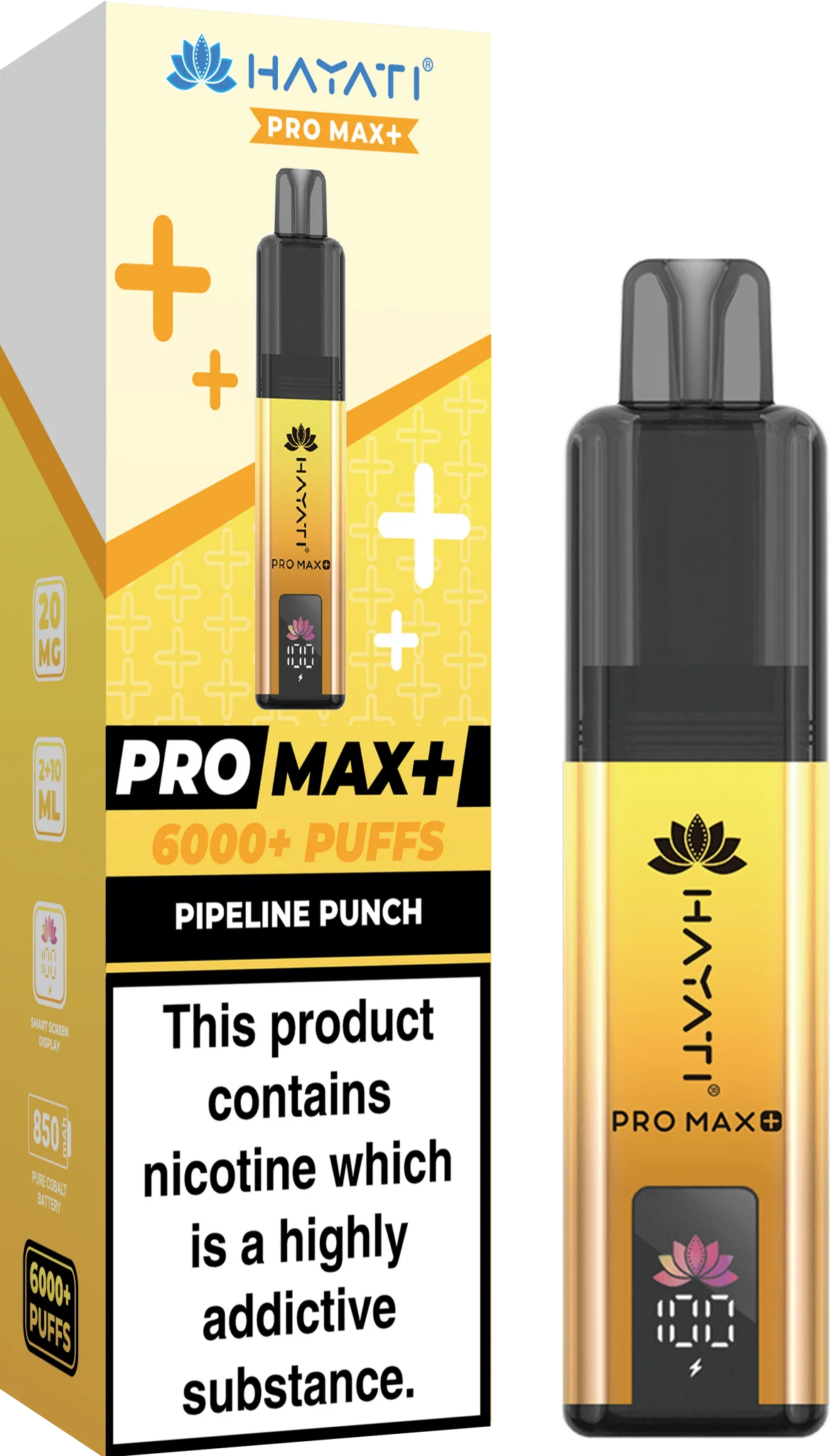 hayati pro max plus 6000 box of 5