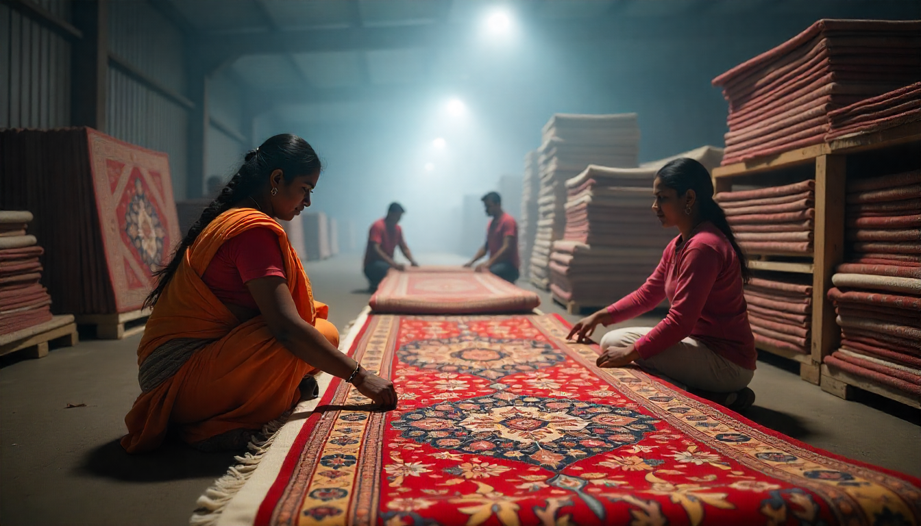Hand Knotted Carpet