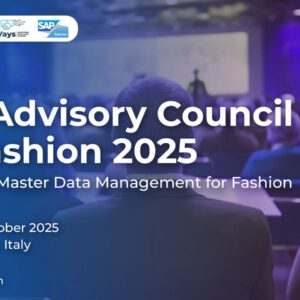 Master Data Management at SAP Advisory Fashion Council 2025