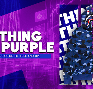 Purple Bathing Ape Hoodie