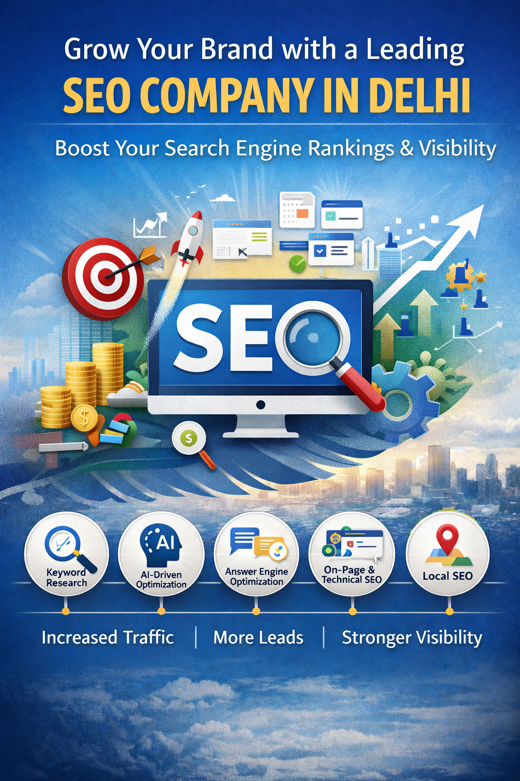 Grow Your Brand with a Leading SEO Company in Delhi
