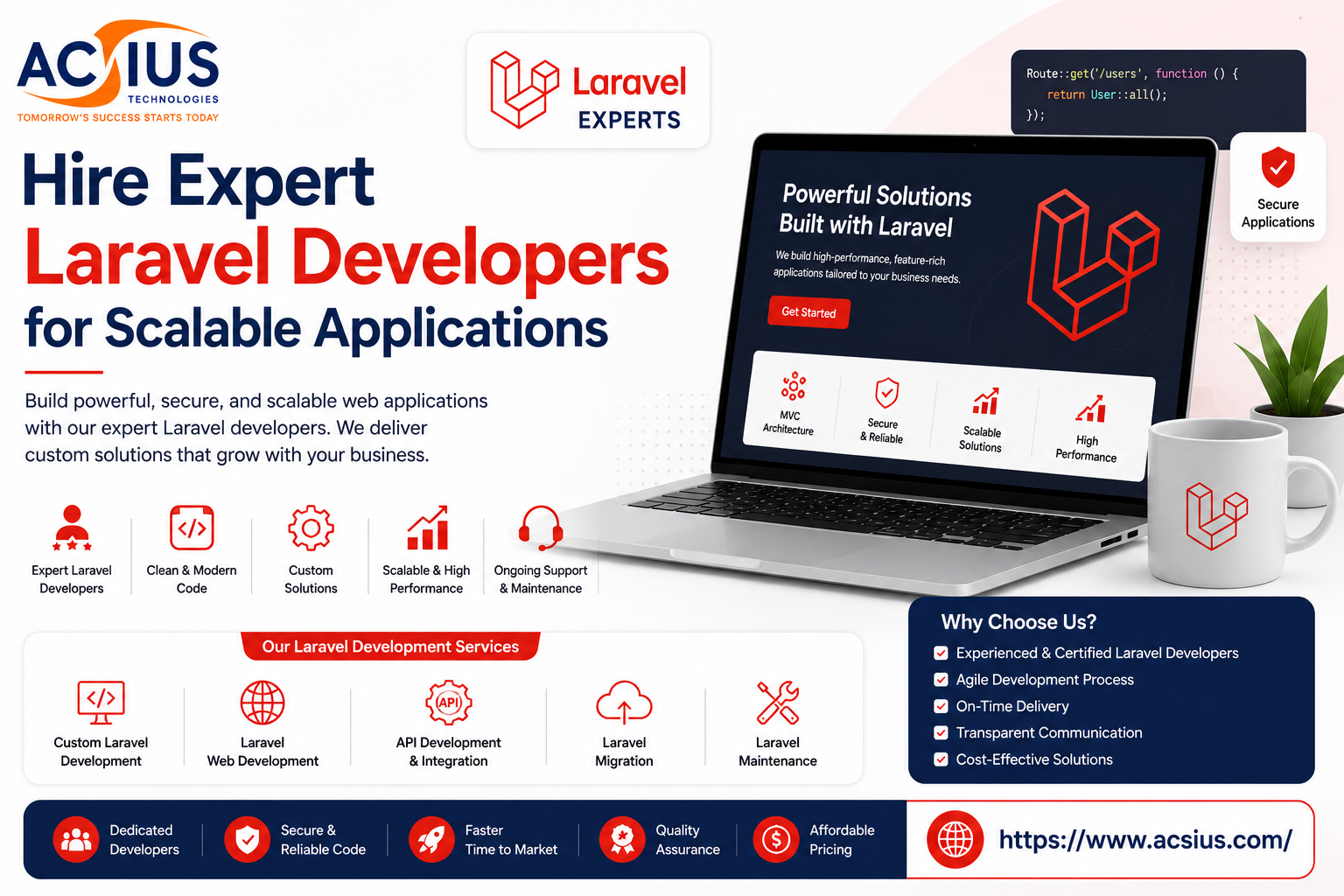 Hire Expert Laravel Developers for Scalable Applications