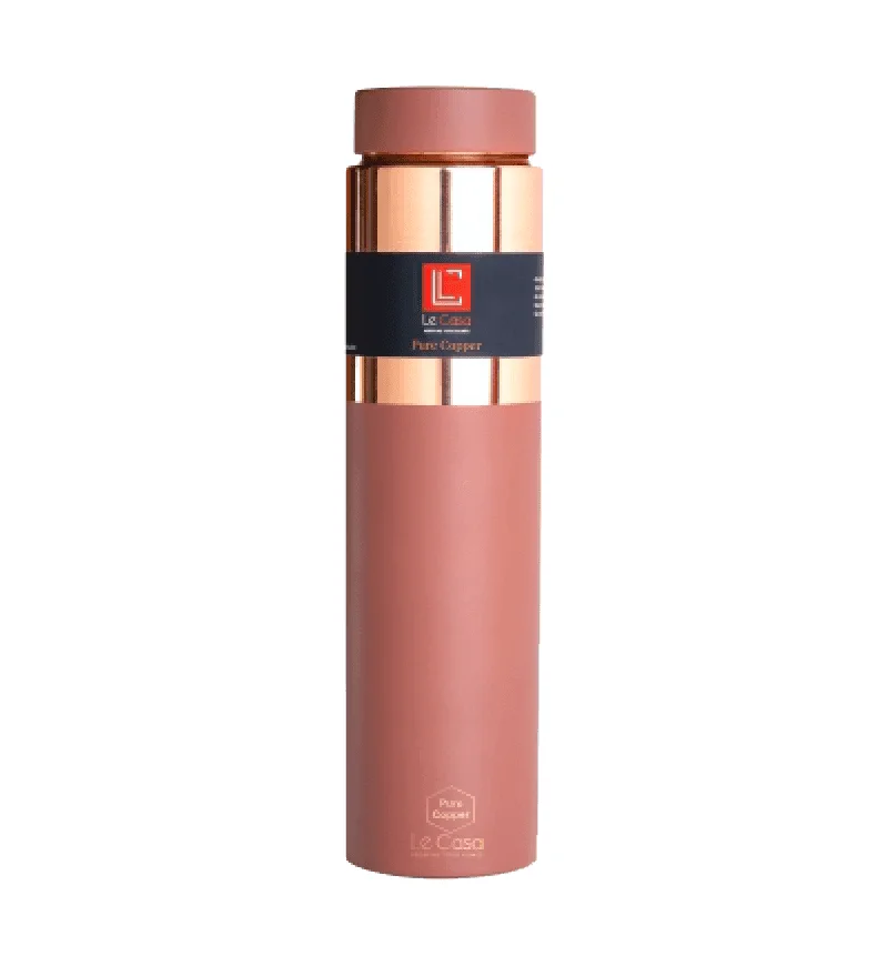 Elevate Your Hydration: The Le Casa Greek Terracotta Copper Water Bottle