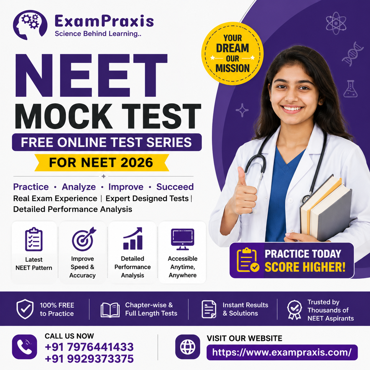NEET Mock Test Series Online 2026, NEET Mock Test,Free Online Test Series, NEET Exam Preparation, NEET online preparation, NEET, NEET coaching online, NEET live classes, NEET UG preparation, online NEET classes, best NEET online coaching, NEET preparation at home, IIT JEE Main, IIT JEE Advanced, NEET Test Series, NEET Test Series App, NEET Mock Test App, NEET exam preparation app, NEET exam preparation app, NEET previous year papers, Mock Test series for NEET 2026, NEET mock test online , JEE Mock Test, JEE Mock Test App, ExamPraxis, JEE Main Mock Test