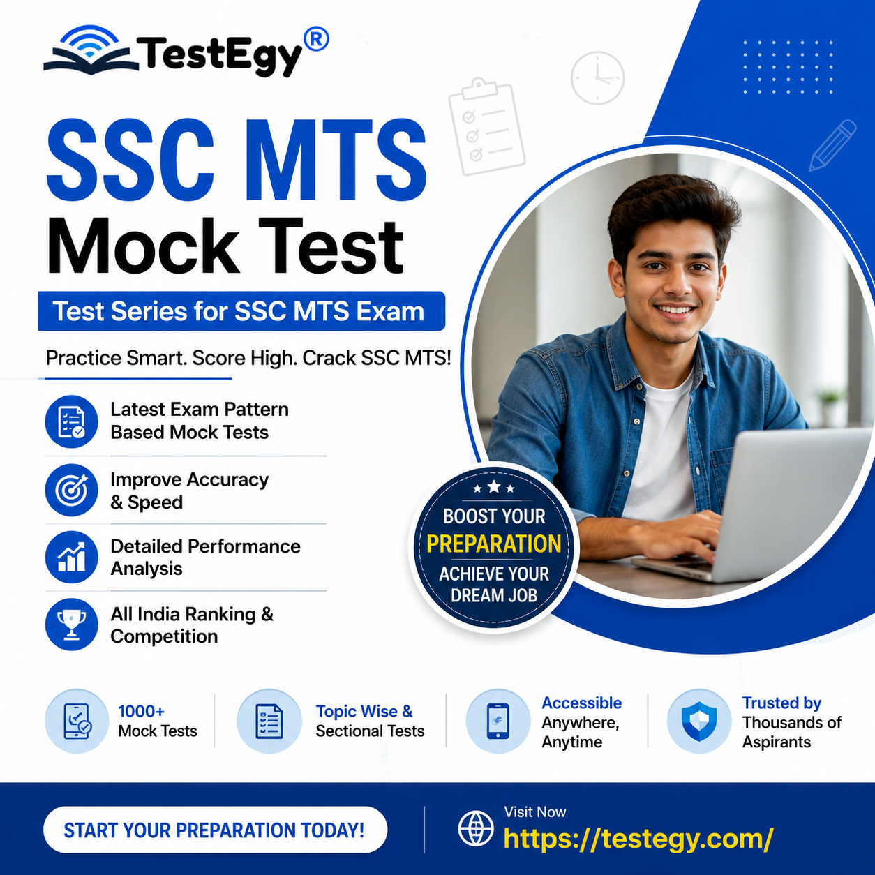 SSC MTS Mock Test, Test Series for SSC MTS Exam, Test Series SSC MTS, SSC MTS Exam , Mock Test, SSC MTS Mock Test, SSC MTS Test Series, SSC MTS Exam 2026, SSC MTS Online Practice, SSC MTS Preparation, Free Mock Test SSC, TestEgy SSC MTS