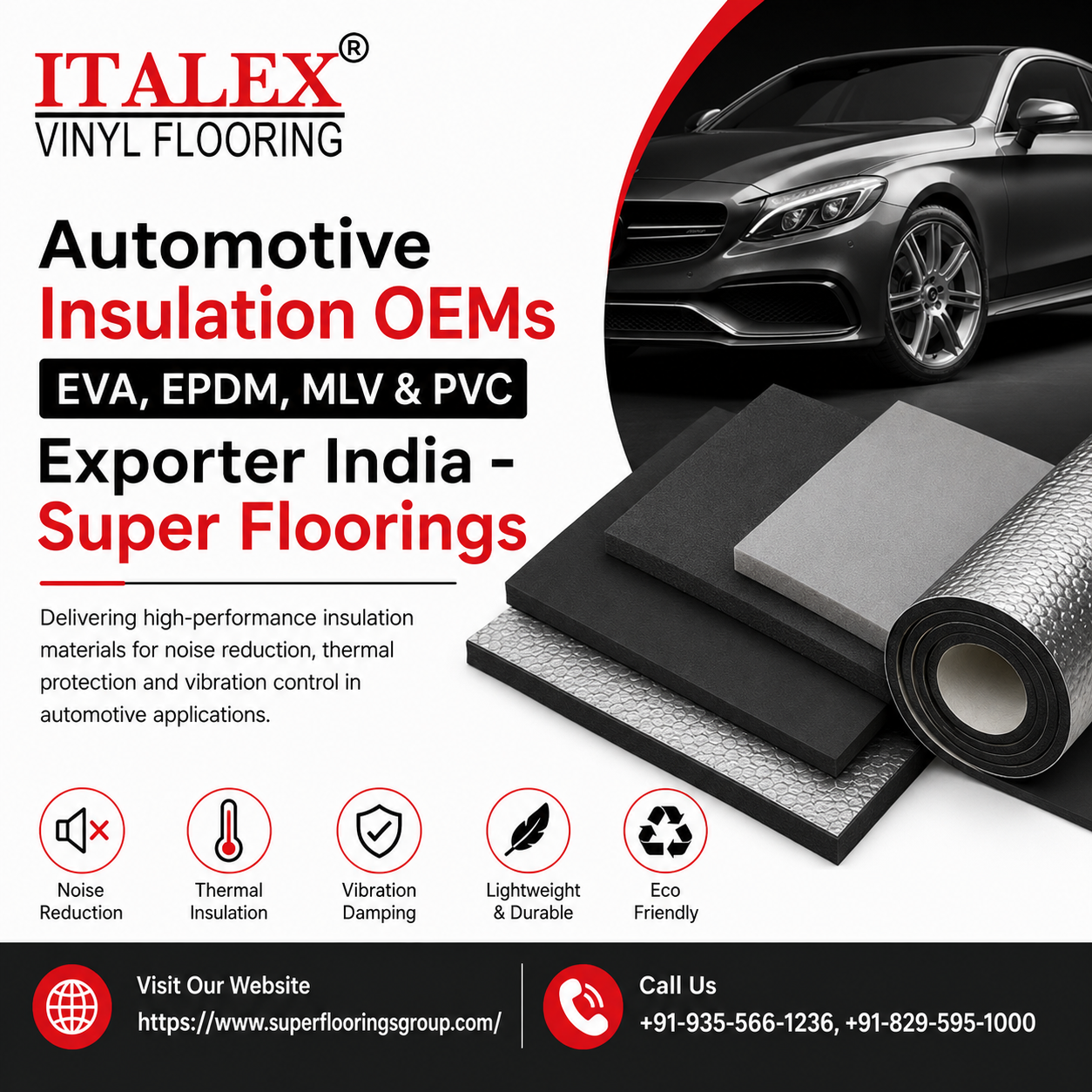 Why Automakers Trust Super Floorings for NVH Insulation — From Dashboards to Drive Comfort