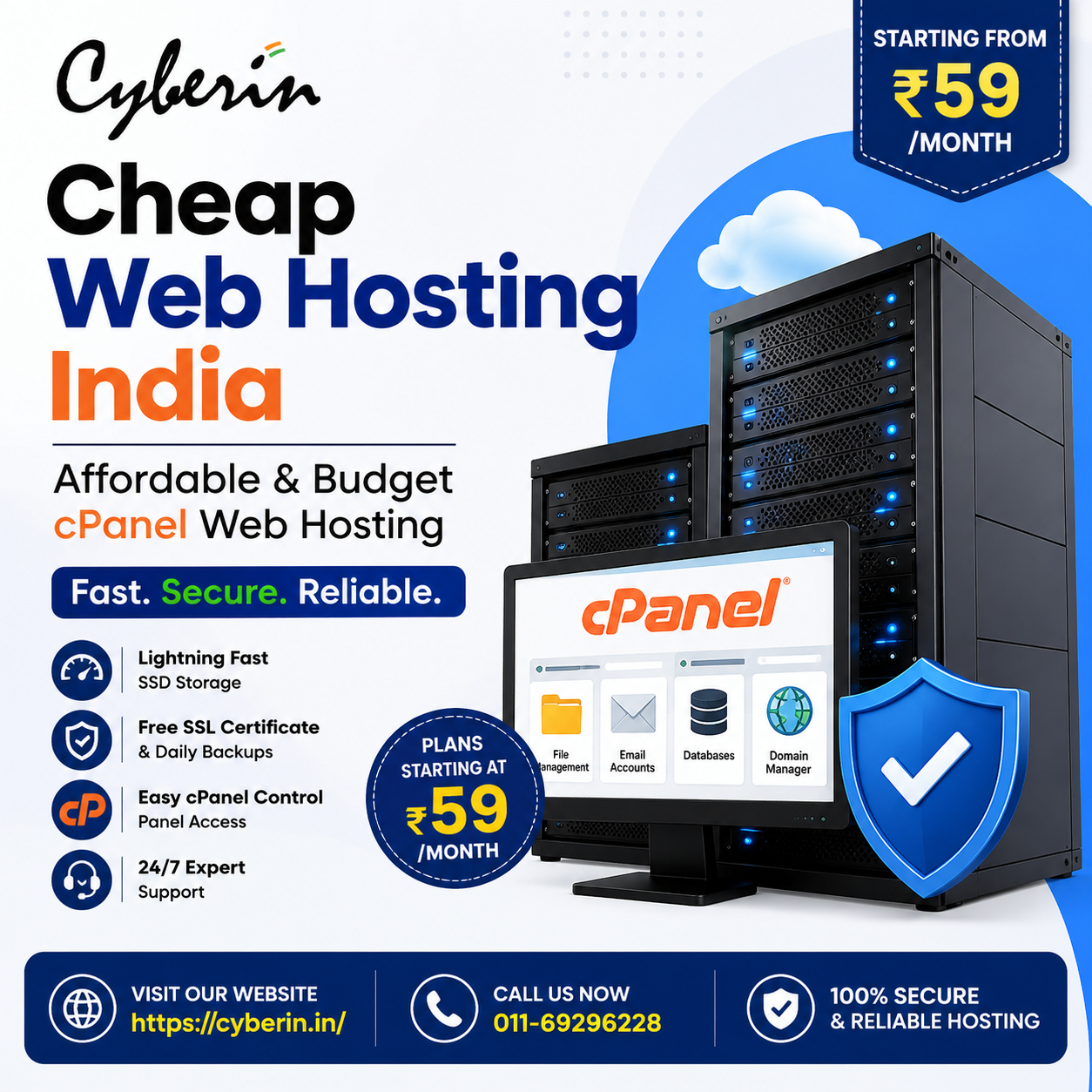 Cheap Web Hosting India – Affordable & Fast Hosting for Beginners