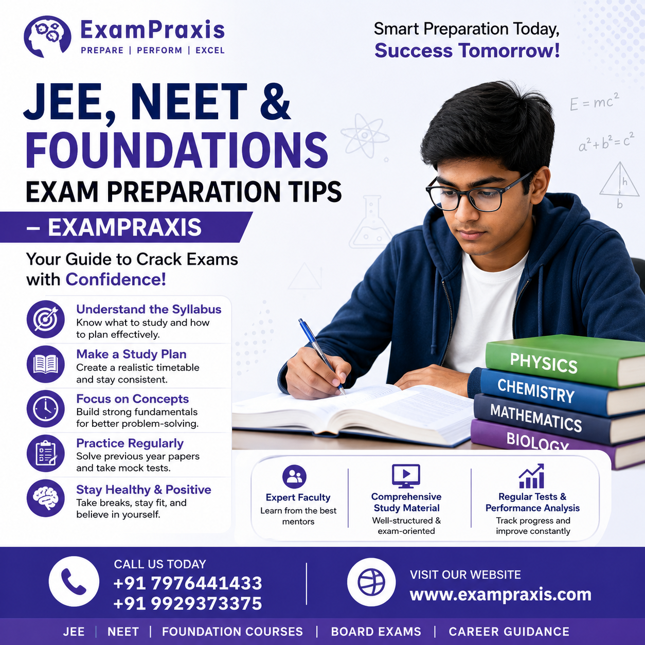 Smart Study Strategies to Crack JEE, NEET & Foundation Exams in 2026
