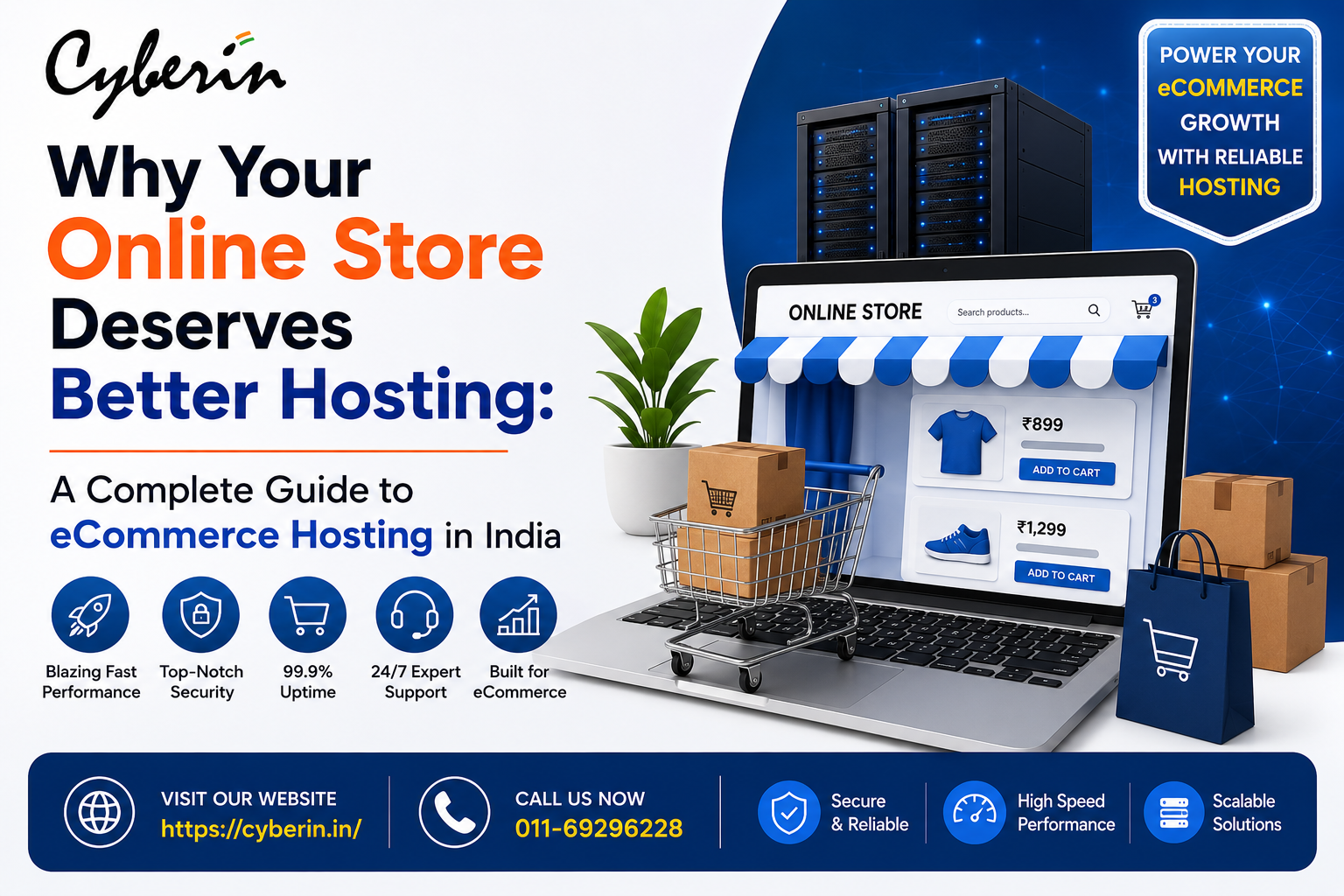 Why Your Online Store Deserves Better Hosting: A Complete Guide to eCommerce Hosting in India