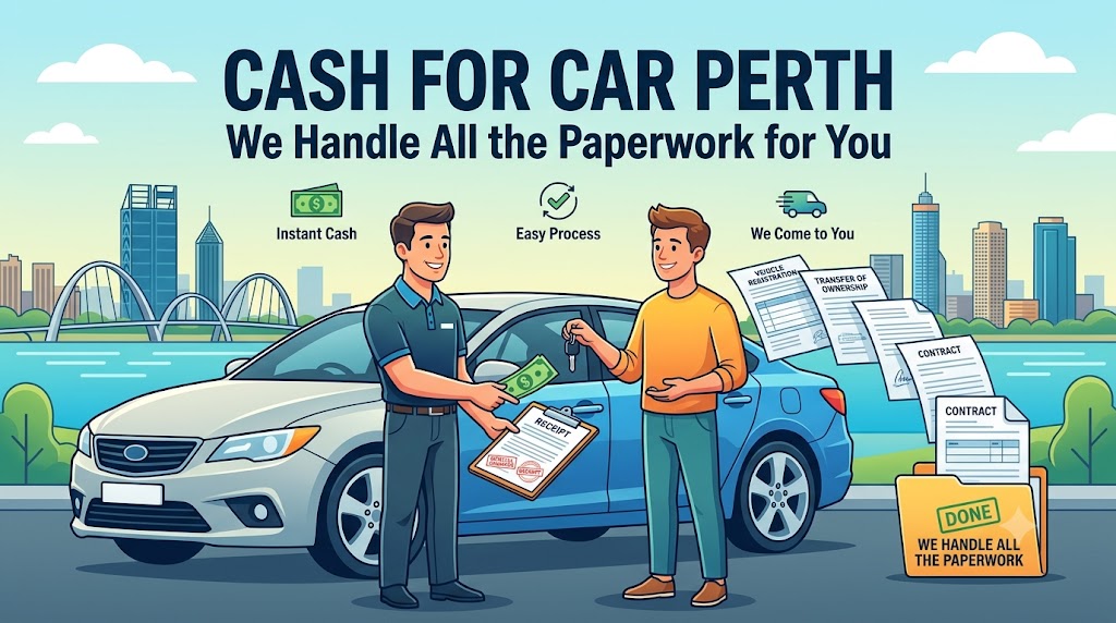 Cash for Car Perth: We Handle All the Paperwork for You