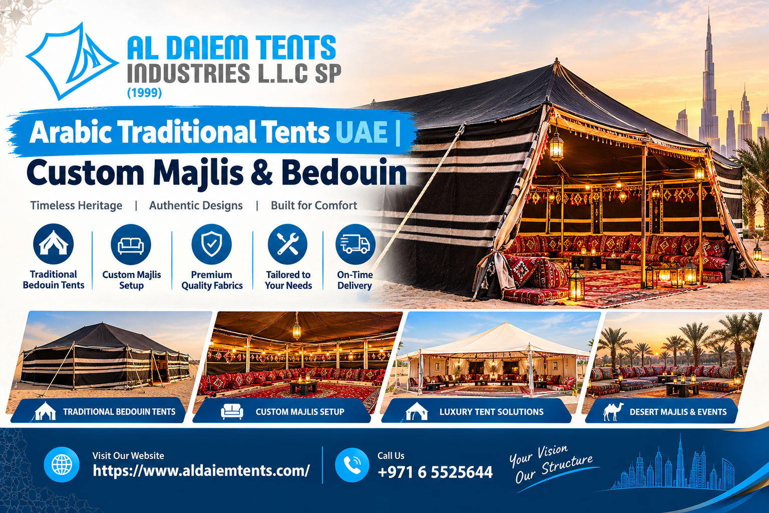 Authentic Arabic Tents in the UAE: Majlis, Bedouin & Beyond