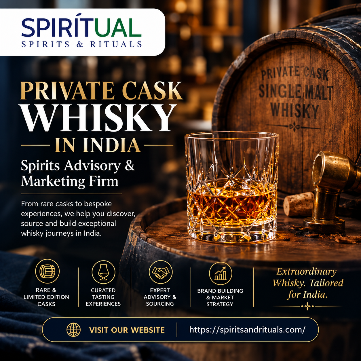 Private Cask Whisky in India | Spirits Advisory & Marketing Firm